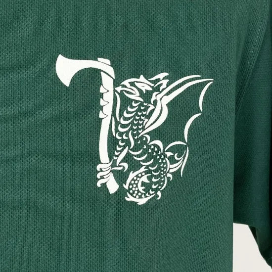 【1点物・5種類】イギリス軍関連 グリーン ドライTシャツ USED T79U-GREEN-