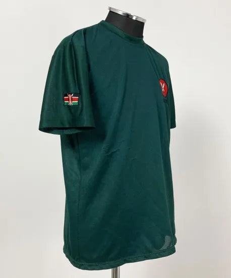 【1点物・5種類】イギリス軍関連 グリーン ドライTシャツ USED T79U-GREEN-