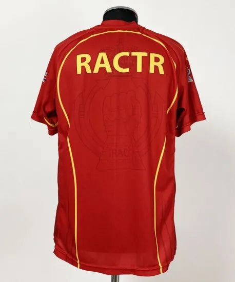 【1点物・5種類】イギリス軍関連 レッド ドライTシャツ USED -