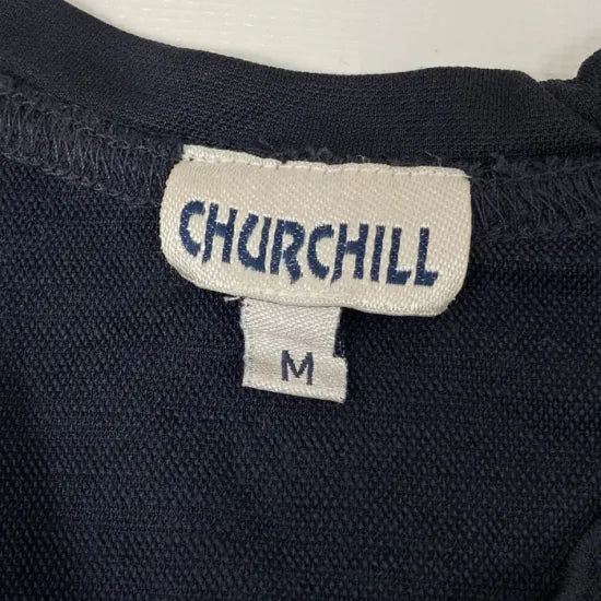 北ウェールズ消防救助 FIRE&RESCUE ネイビー ドライTシャツ USED -