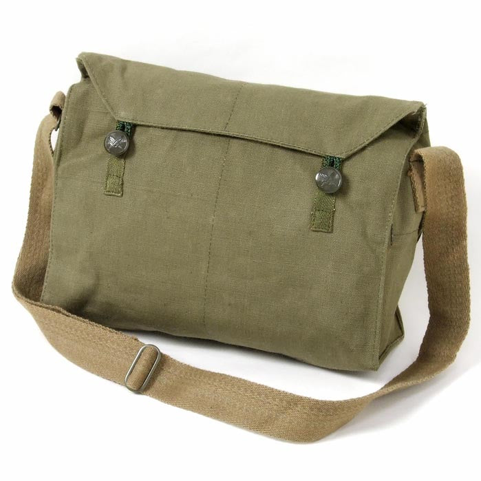 チェコ軍 ビンテージ キャンバス ショルダーバッグ 新品 160N=
