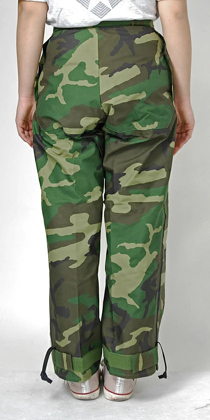 【スモール特価】アメリカ軍 ウッドランドカモ GORE-TEX ECWCS オーバーパンツ 新品 160N-SB=
