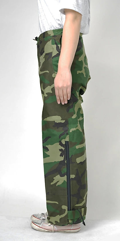 【スモール特価】アメリカ軍 ウッドランドカモ GORE-TEX ECWCS オーバーパンツ 新品 160N-SB=