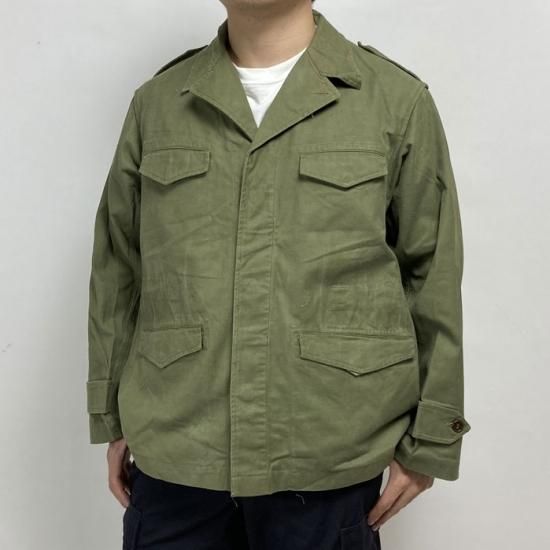 【訳あり】フランス軍 ビンテージ M-47 フィールドジャケット 前期型初期 USED F24VUVD