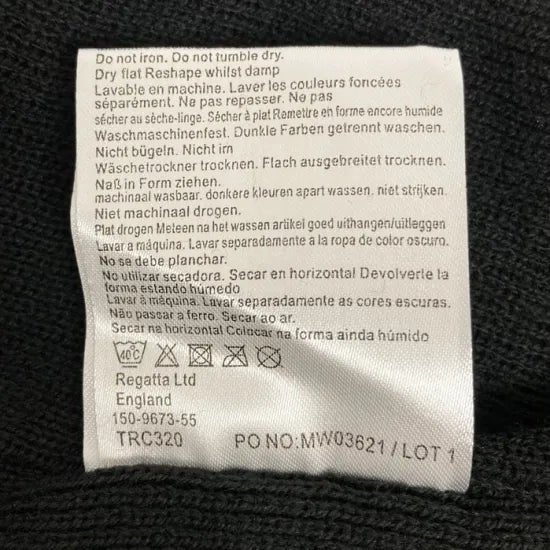 イギリス軍・警察・政府機関関連 ブラック ウォッチキャップ USED M63U-