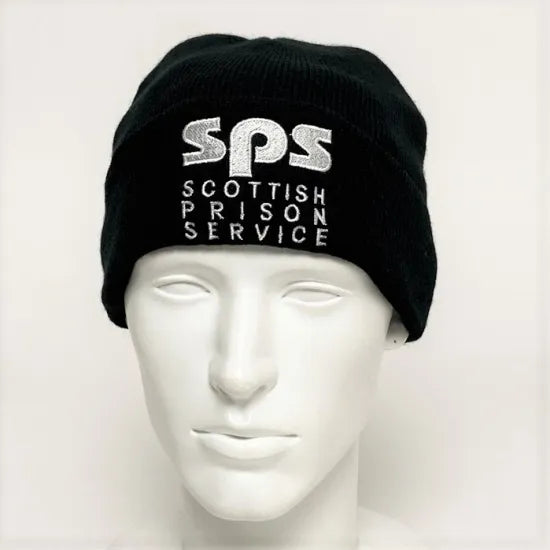 イギリス軍・警察・政府機関関連 ブラック ウォッチキャップ USED M63U-