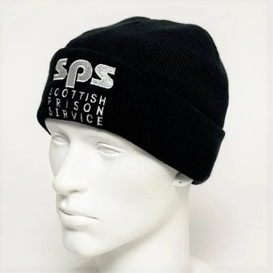 イギリス軍・警察・政府機関関連 ブラック ウォッチキャップ USED M63U-