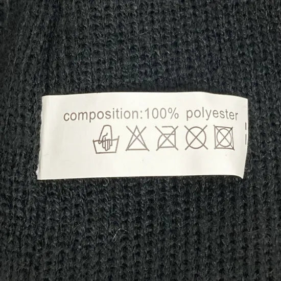 イギリス軍・警察・政府機関関連 ブラック ウォッチキャップ USED M63U-