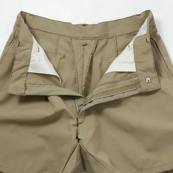 【スモール特価】イタリア軍 ベージュ AMI チノショートパンツ USED 704U-SB-