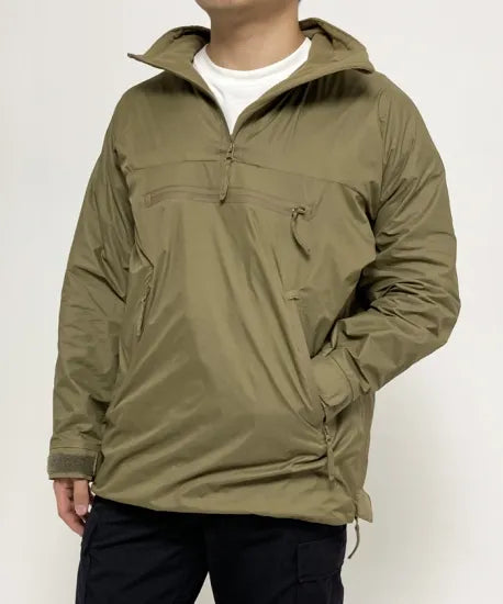 イギリス軍 ライトオリーブ PCS ライトウェイト サーマルスモックパーカー USED 444U=