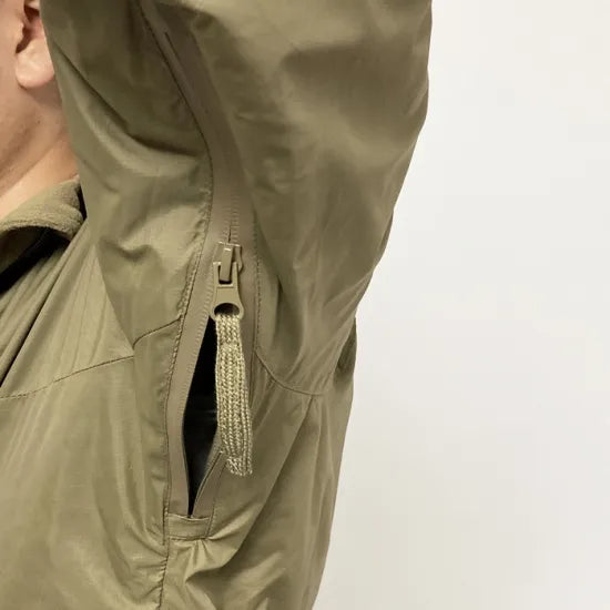 イギリス軍 ライトオリーブ PCS ライトウェイト サーマルスモックパーカー USED 444U=