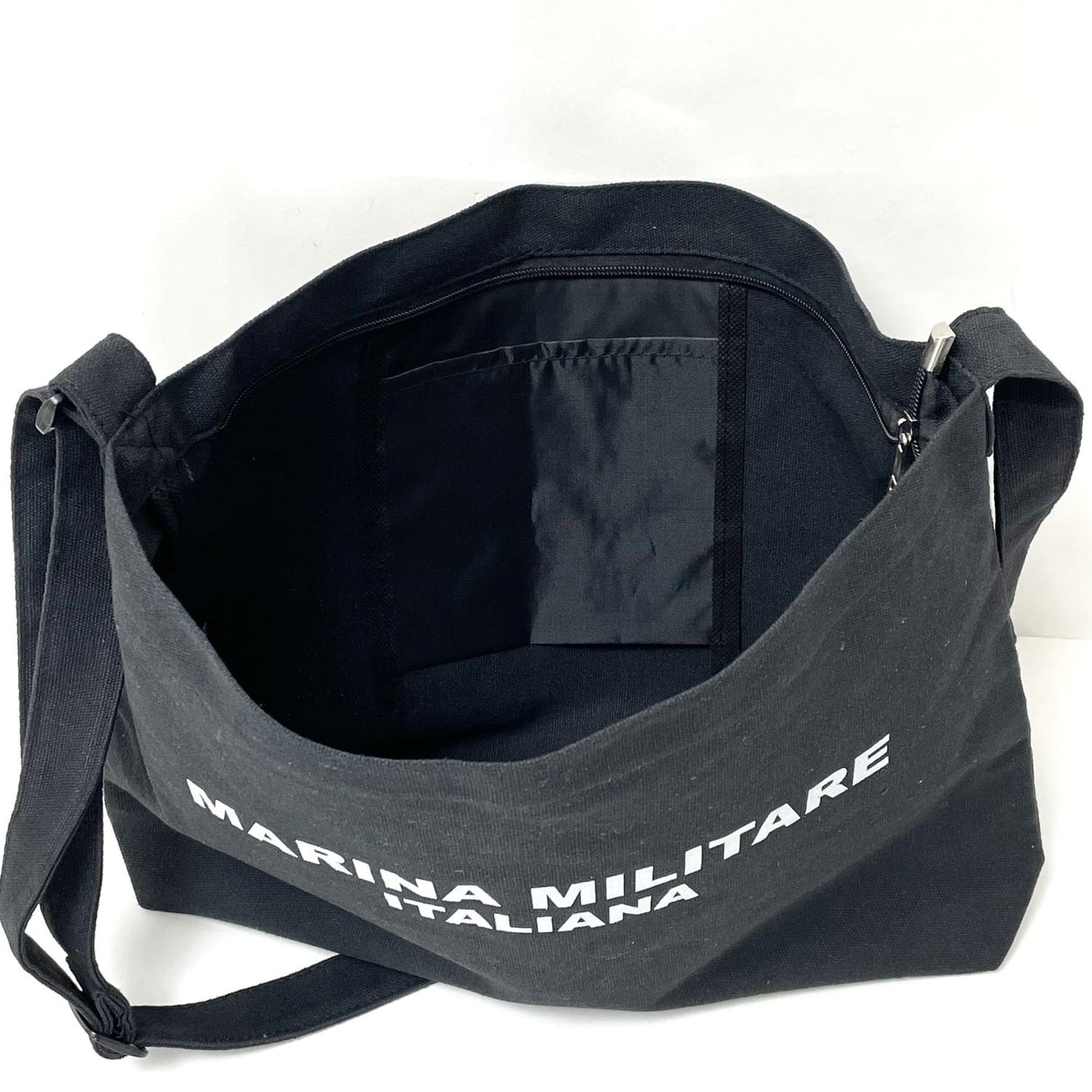 イタリア軍. マリーン. ブラック, ショルダーバッグ 新品 161N=