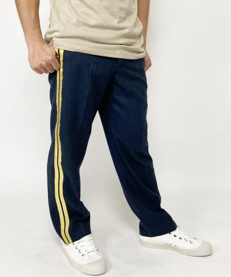 イギリス空軍 RAF ブルーグレー ミュージシャン&コンサート No.9 ドレスパンツ サスペンダー仕立て 新品 =