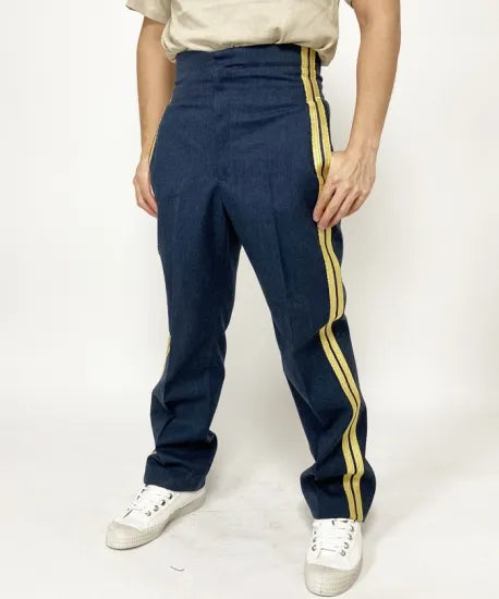 【ビッグ特価】イギリス空軍 RAF ブルーグレー ミュージシャン&コンサート No.9 ドレスパンツ 通常ウエストタイプ USED 229U-SB=