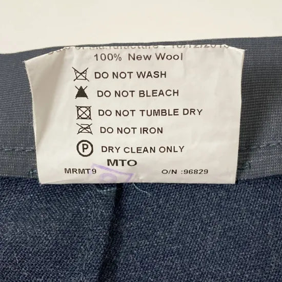 【ビッグ特価】イギリス空軍 RAF ブルーグレー ミュージシャン&コンサート No.9 ドレスパンツ 通常ウエストタイプ USED 229U-SB=