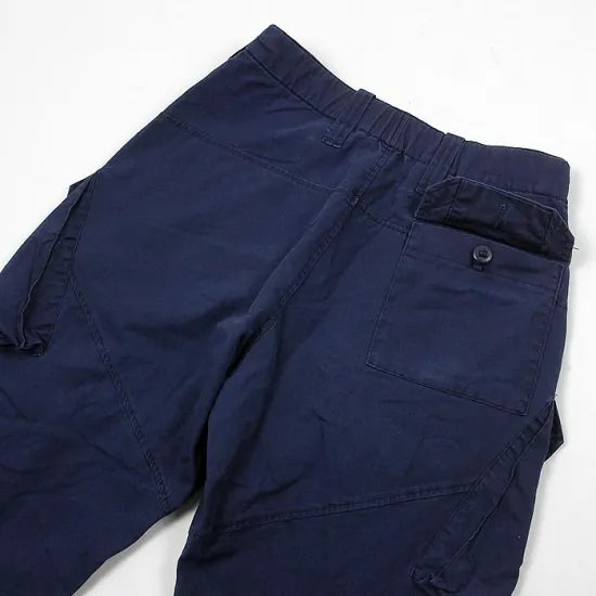 イギリス海軍 ROYAL NAVY 後期型 スラントポケット コンバットパンツ 上質USED 213N3=