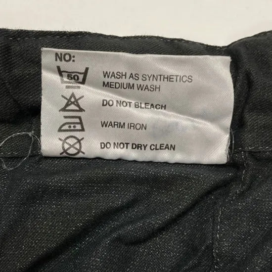 イギリス軍 DPM デザートカモ トロピカル コンバットパンツ ブラック後染め USED 204UB=