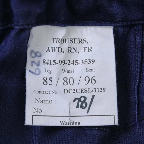 イギリス海軍 ROYAL NAVY 前期型 カーゴパンツ 上質USED 203N3=