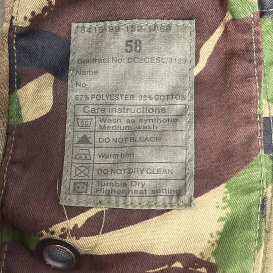 イギリス軍 DPM カモフラージュ ジャングルハット USED M75CU-