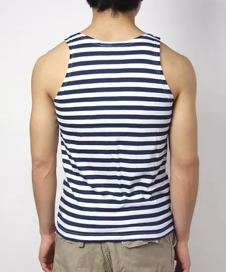 ロシア ボーダー ミルテック タンクトップ 新品 T85T-