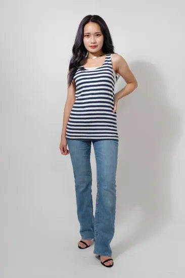 ロシア ボーダー ミルテック タンクトップ 新品 T85T-