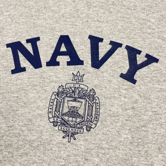 アメリカ海軍兵学校 U.S.N.A. グレー SOFFE フード付きスウェットシャツ 新品