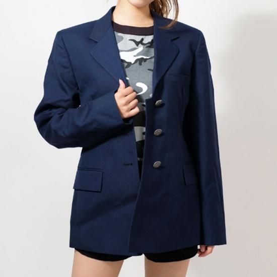 【レディース特価】アメリカ空軍 USAF エアフォースブルー レディース ドレスジャケット USED AF-JKT-LU