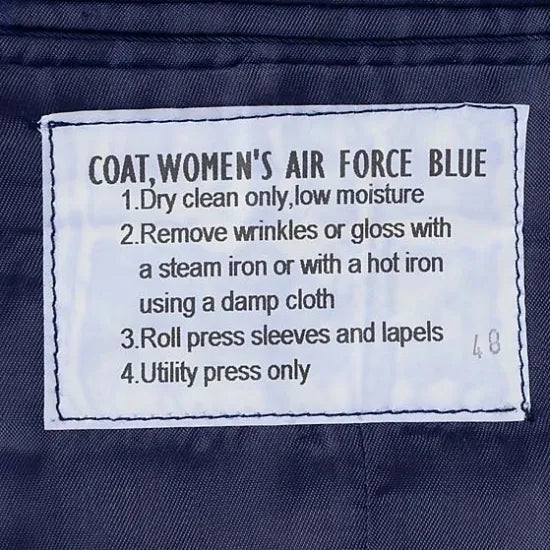 【レディース特価】アメリカ空軍 USAF エアフォースブルー レディース ドレスジャケット USED AF-JKT-LU