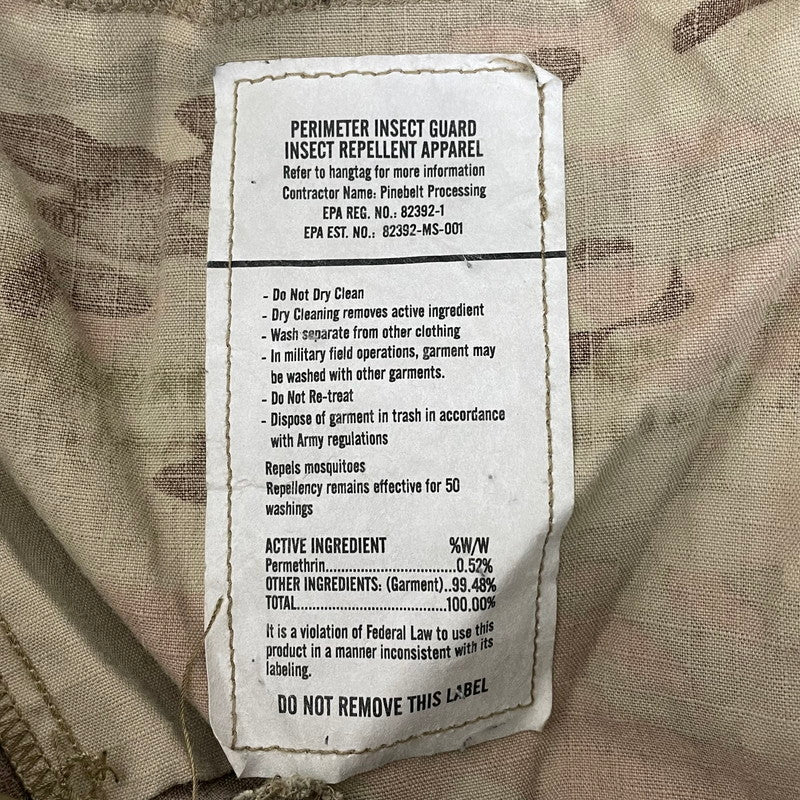 アメリカ軍 U.S.ARMY マルチカム リップストップ コンバットパンツ USED 163U=