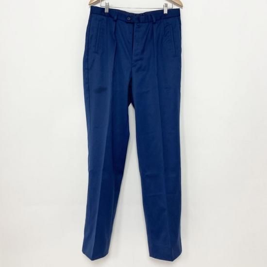 1点物・2種類 チェコ軍 ネイビー ストライプ ドレスパンツ USED =