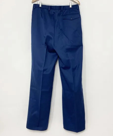 1点物・2種類 チェコ軍 ネイビー ストライプ ドレスパンツ USED =