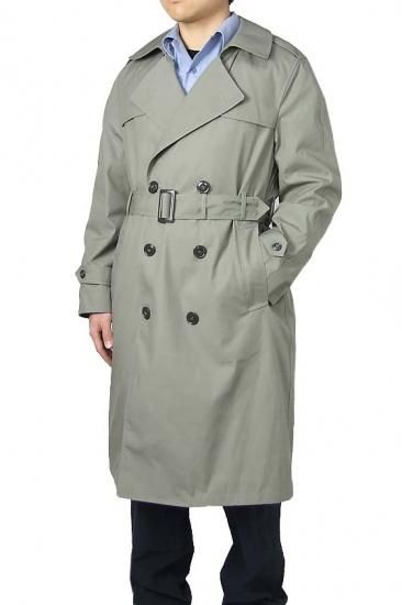 (12/6まで特価)アメリカ海兵隊 USMC カーキ トレンチコート ニアニュー 604KN2