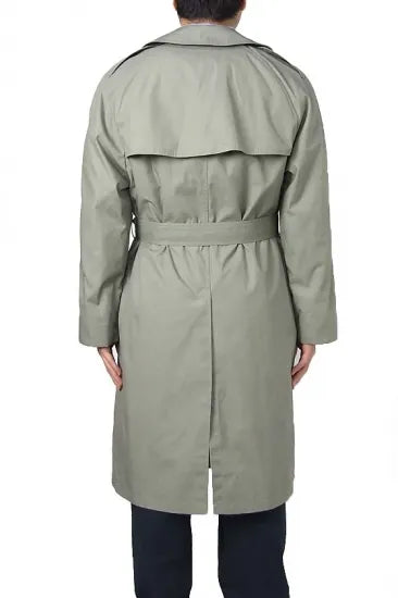 (12/6まで特価)アメリカ海兵隊 USMC カーキ トレンチコート ニアニュー 604KN2