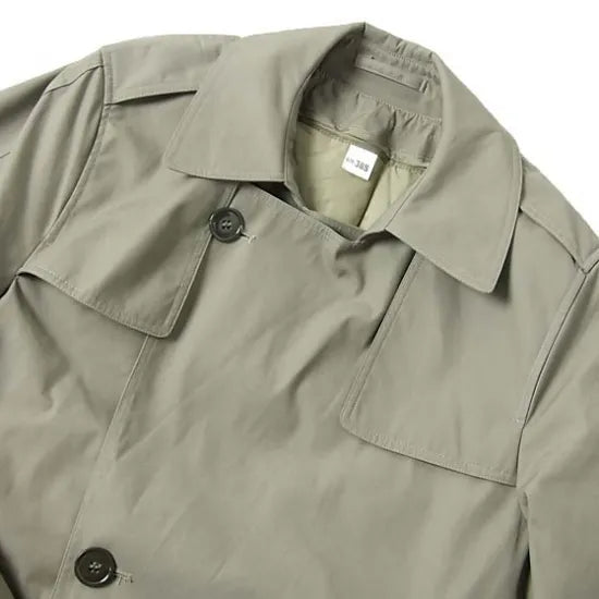 (12/6まで特価)アメリカ海兵隊 USMC カーキ トレンチコート ニアニュー 604KN2
