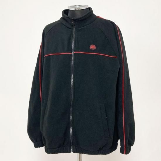 【1点物】イギリス POST OFFICE ブラック フリースジャケット USED UK84