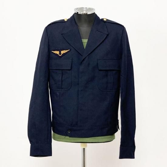 【1点物】フランス空軍 ネイビー アイクジャケット サイズ表記92L 新品 FR11
