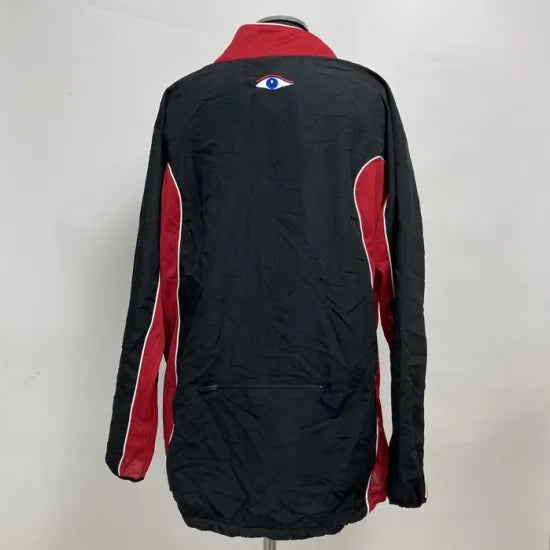 【1点物】イギリス陸軍 FEAR NAUGHT ブラック トレーニングジャケット(USED)UK41=