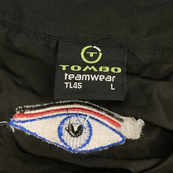 【1点物】イギリス陸軍 FEAR NAUGHT ブラック トレーニングジャケット(USED)UK41=