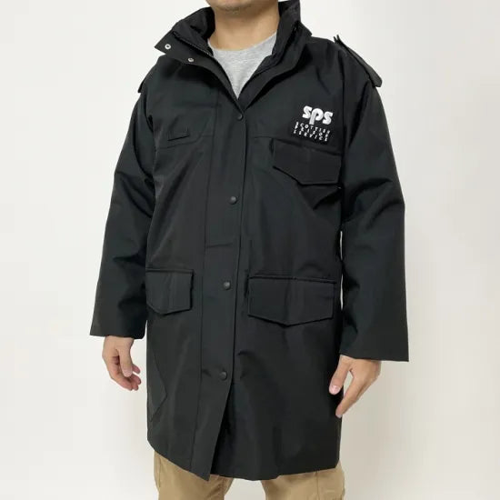 スコットランド SPS プリズンサービス ブラック ワークパーカー 新品