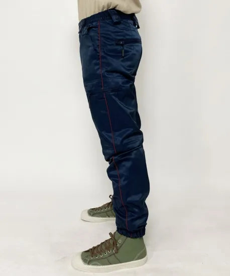 フランス警備隊 ASVP ネイビー レッドライン ワークパンツ 新品 433RN=