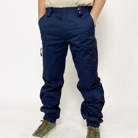 【スモール&ビッグ特価】フランス警備隊 ASVP ネイビー レッドライン ワークパンツ 新品 433RN=