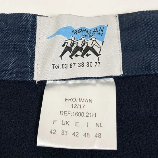 【スモール&ビッグ特価】フランス警備隊 ASVP ネイビー レッドライン ワークパンツ 新品 433RN=