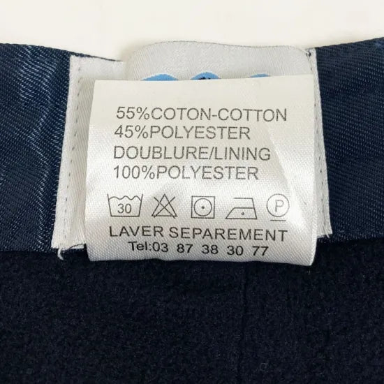 【スモール&ビッグ特価】フランス警備隊 ASVP ネイビー レッドライン ワークパンツ 新品 433RN=