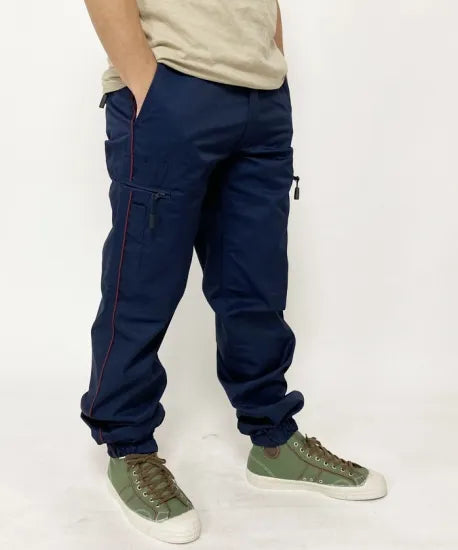 【スモール&ビッグ特価】フランス警備隊 ASVP ネイビー レッドライン ワークパンツ 新品 433RN=