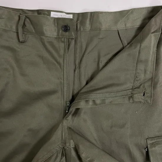 イタリア陸軍 OD コンバットパンツ 新品 705N-