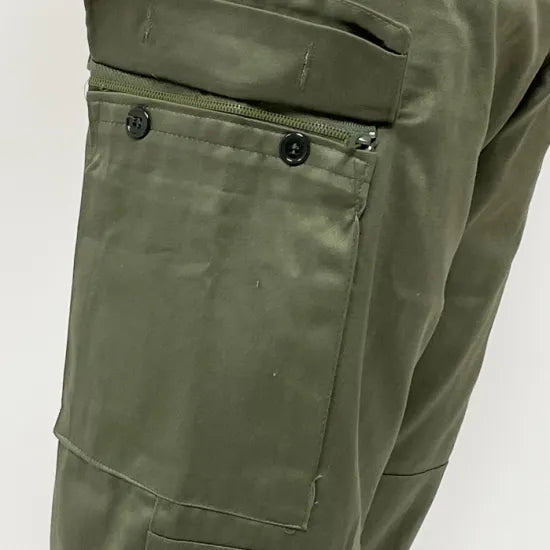 イタリア陸軍 OD コンバットパンツ USED -