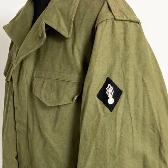 フランス軍 ビンテージ ワッペン付 M-47 フィールドジャケット 前期型初期 USED