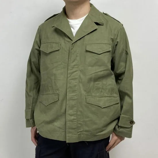 フランス軍 ビンテージ ワッペン付 M-47 フィールドジャケット 前期型初期 USED