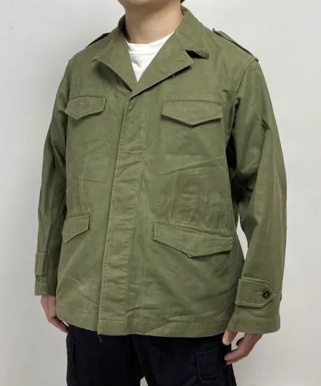 フランス軍 ビンテージ ワッペン付 M-47 フィールドジャケット 前期型初期 USED
