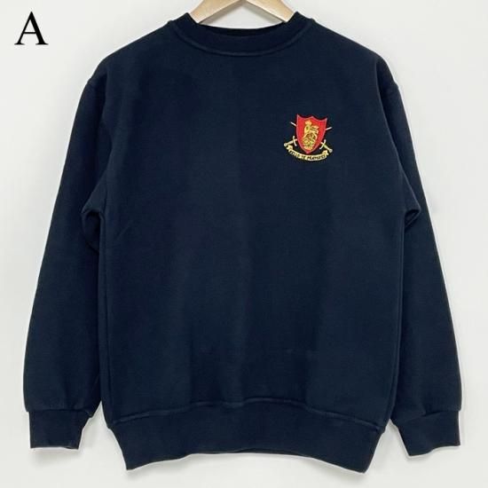 【3種類】イギリス軍関連 ネイビー スウェットシャツ USED UK92